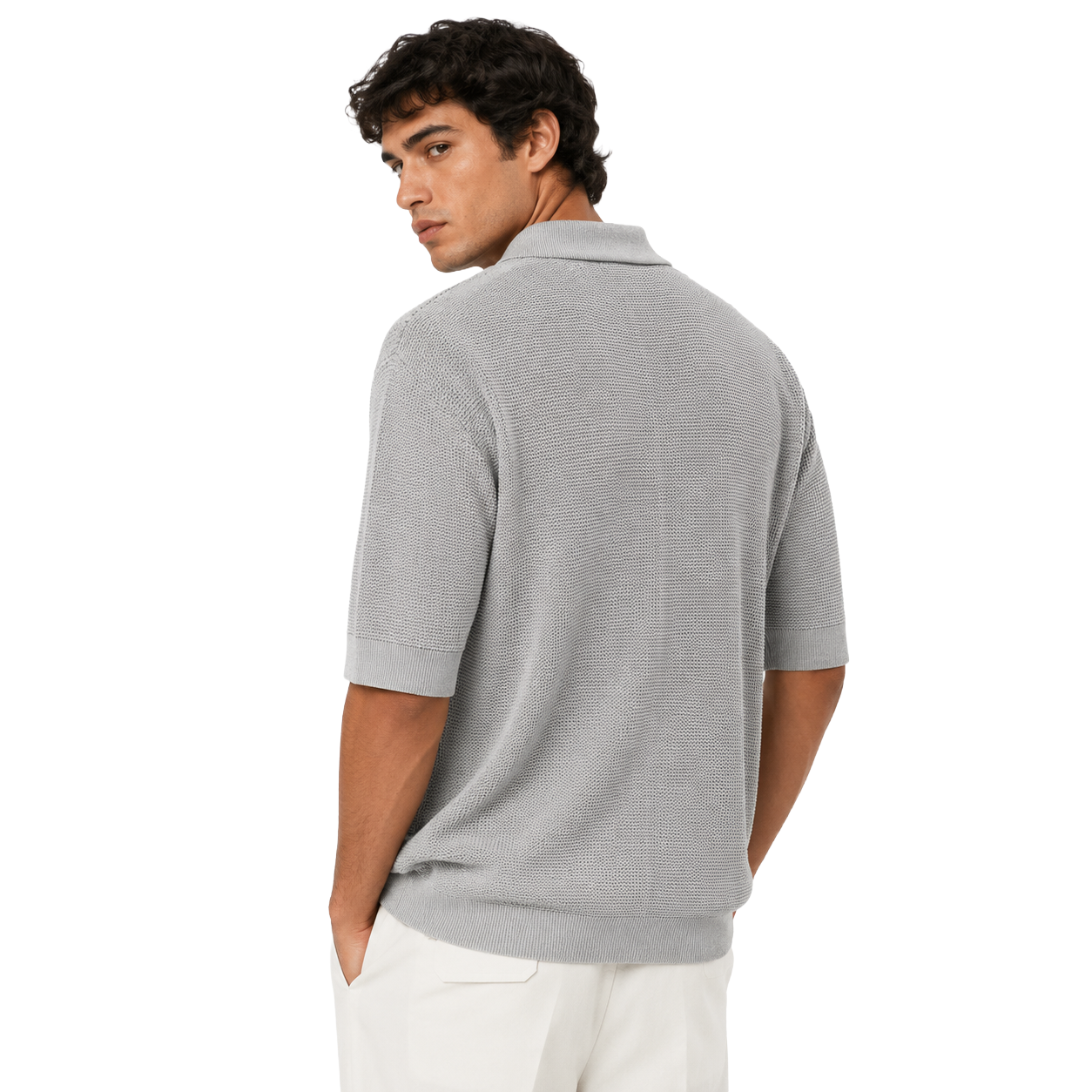 Dolce & Gabbana Man Grey Polo