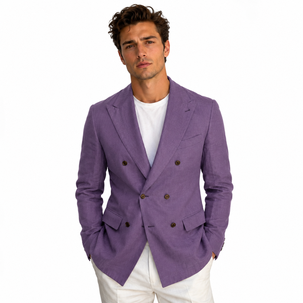 Dolce & Gabbana Man Purple Formal Jacket