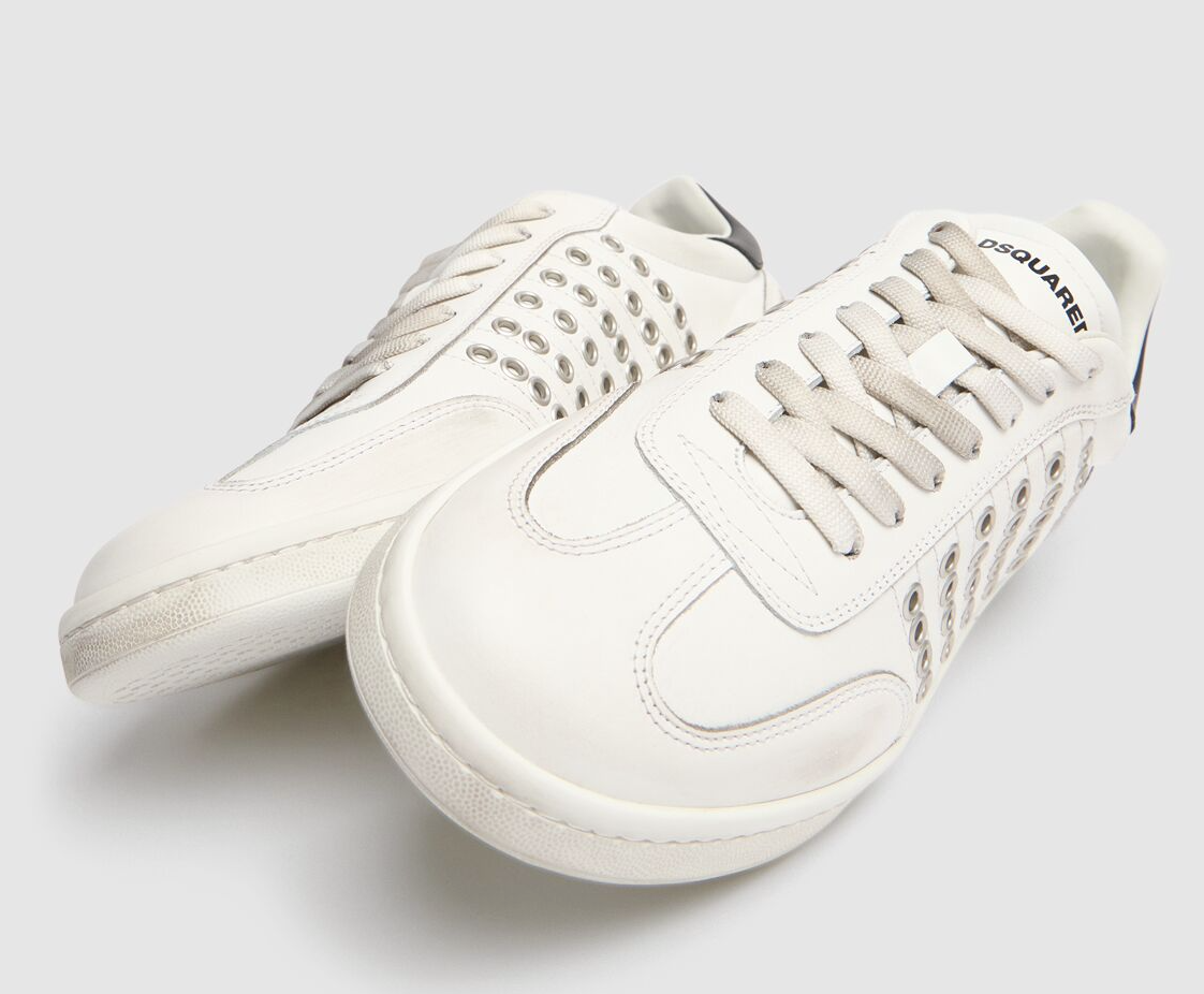 Dsquared2 Man White Sneakers