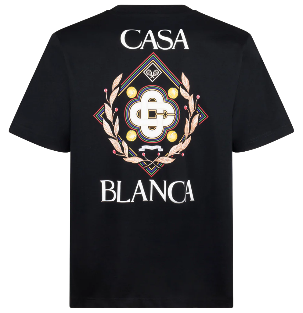 Casablanca Man Black T-shirt & Top