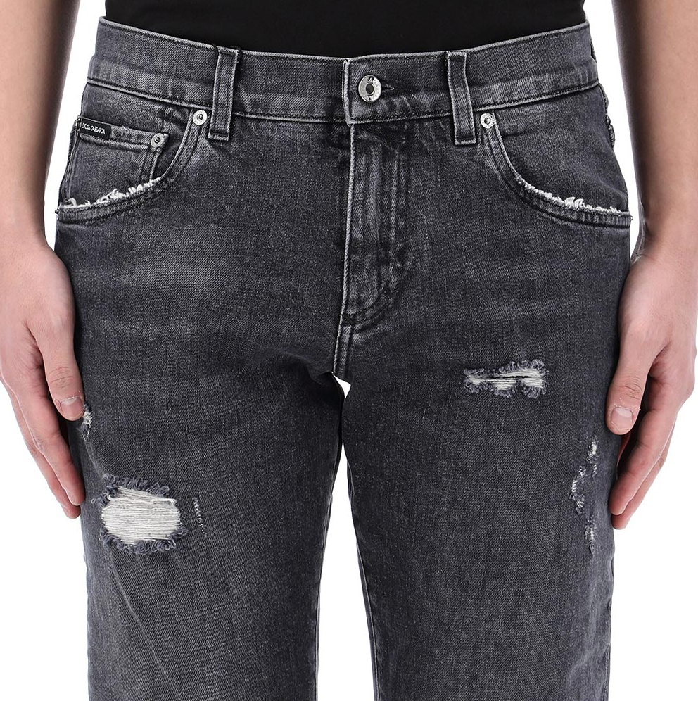 Dolce & Gabbana Man Grey Jeans