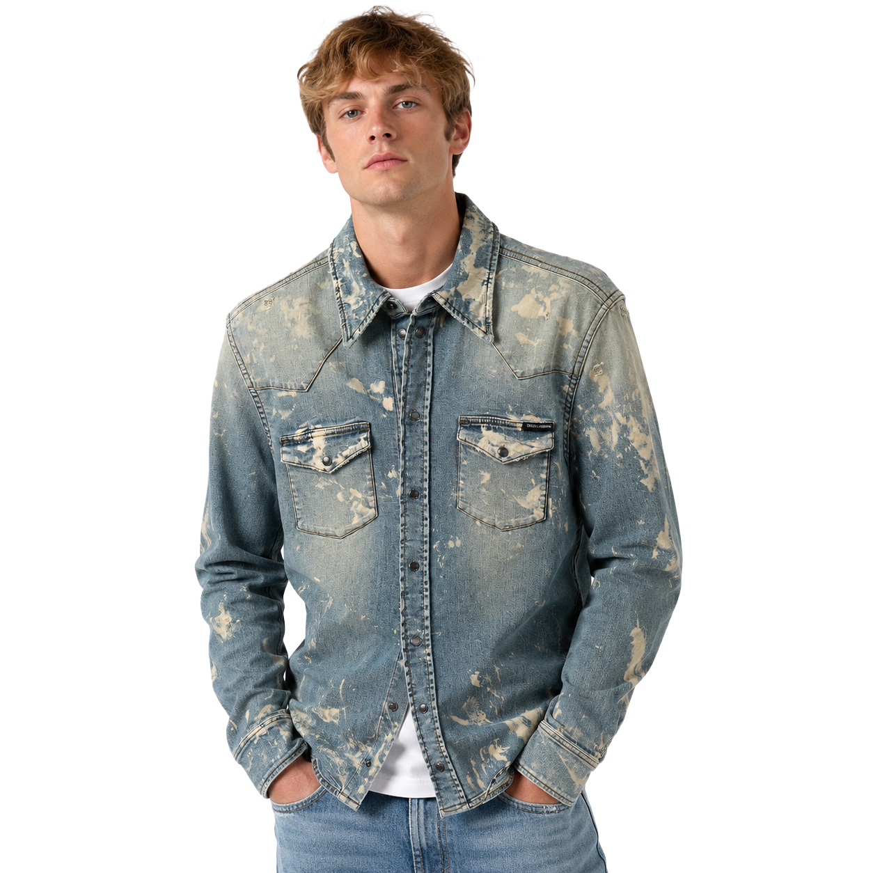 Dolce & Gabbana Man Light Blue Jackets