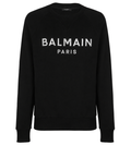 Balmain Man Black Sweatshirts
