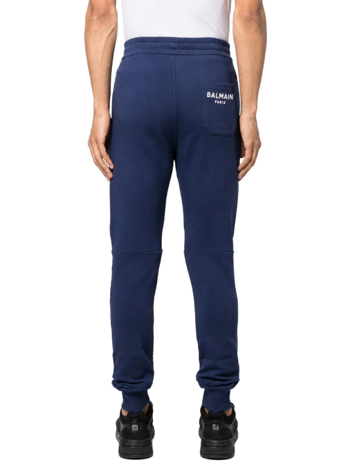 Balmain Man Trousers Jogging Blue