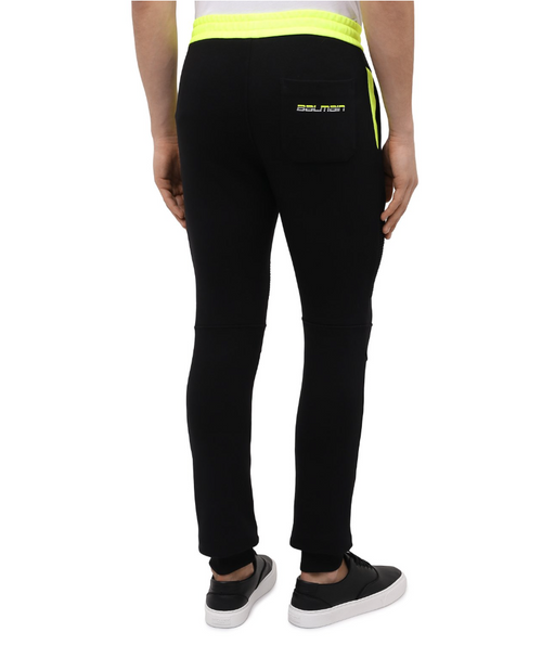 Balmain Man Trousers Jogging Black
