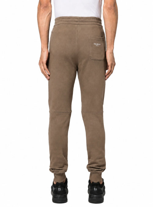 Balmain Man Trousers Jogging Cammello Camel
