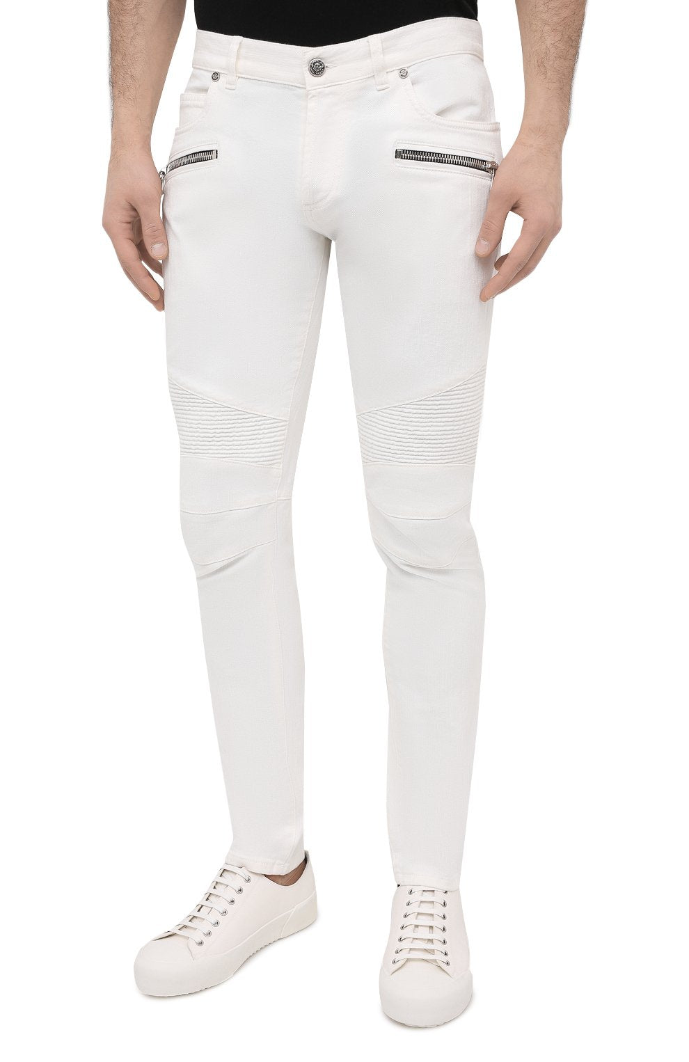 Balmain Man White Jeans