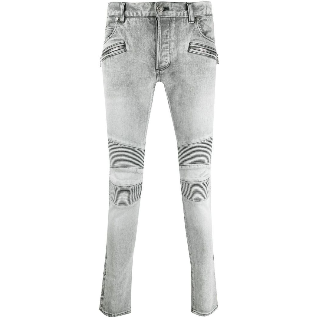 Balmain Man Grey Jeans