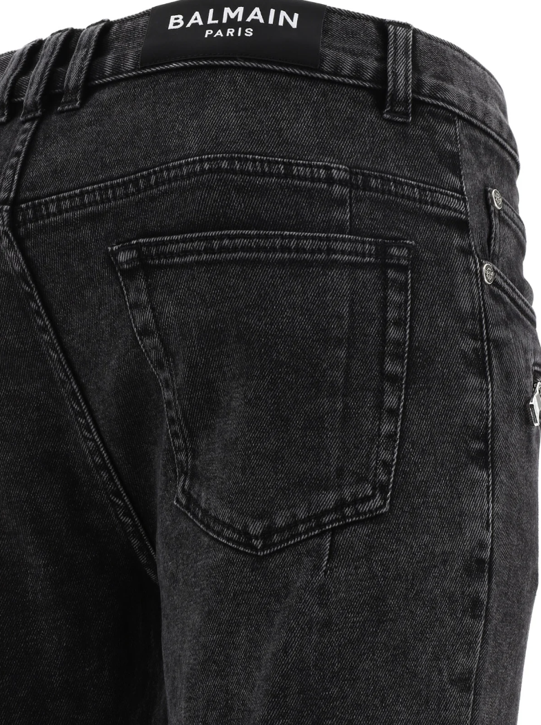 Balmain Man Black Jeans
