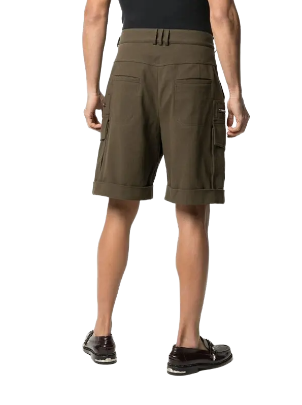 Balmain Man Green shorts