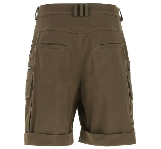 Balmain Man Green shorts
