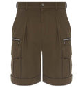 Balmain Man Green shorts