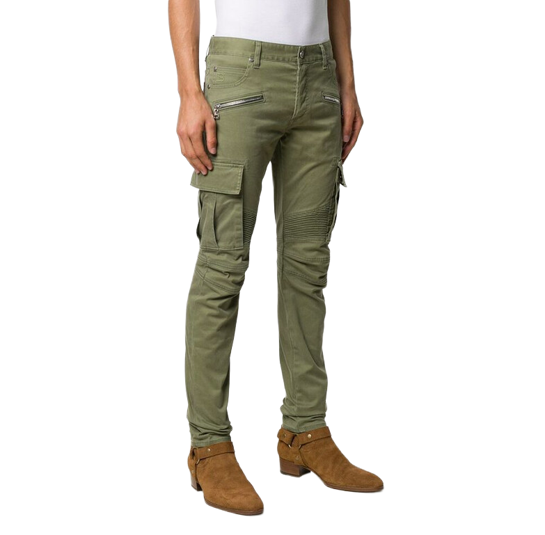 Balmain Man Green Trousers