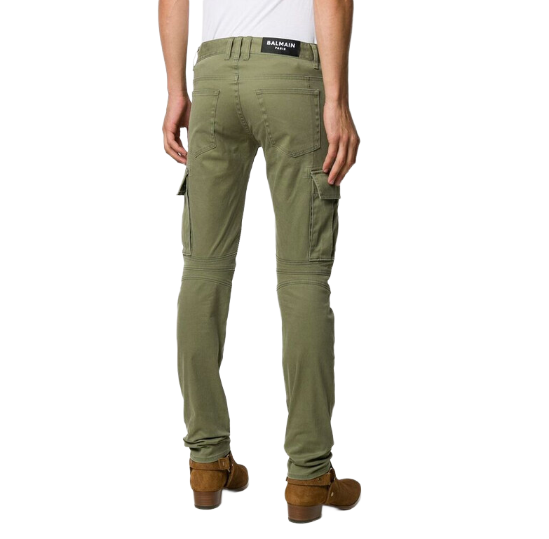 Balmain Man Green Trousers