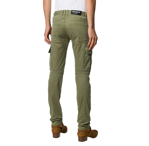 Balmain Man Green Trousers