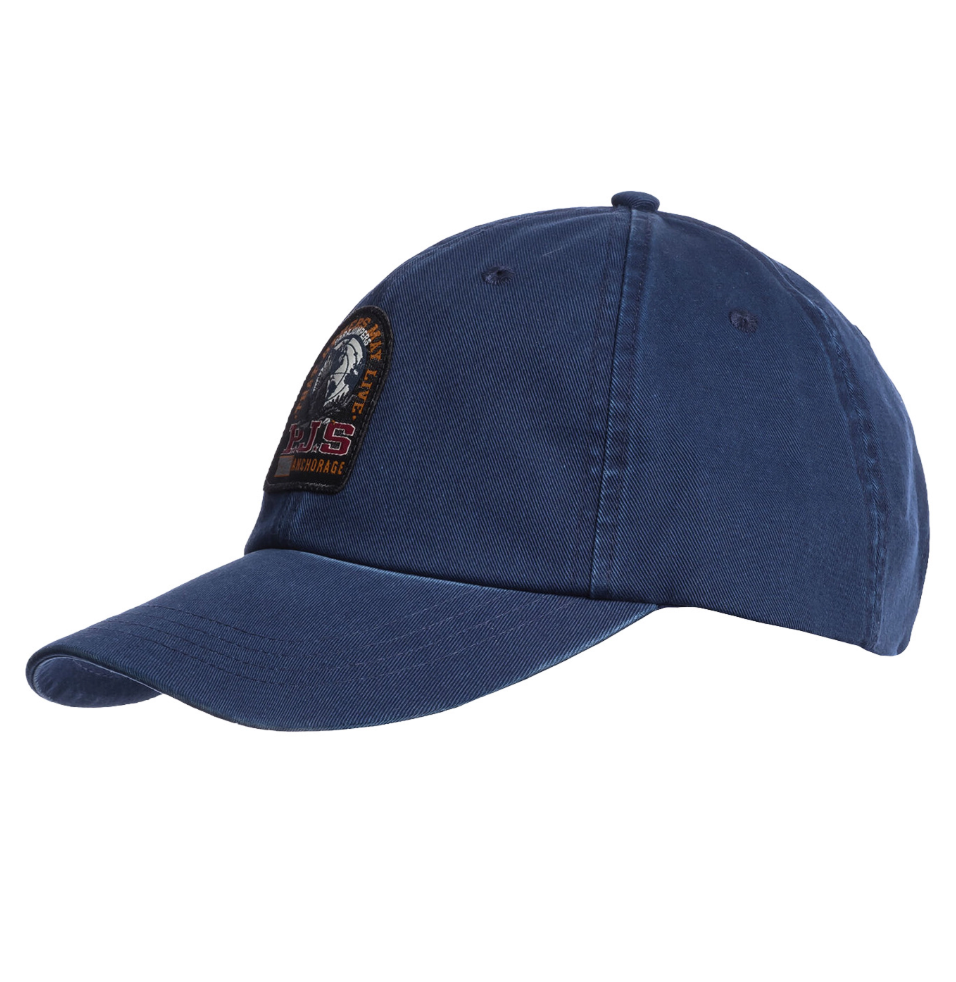 Parajumpers Man Cappellino Patch Caps Blue