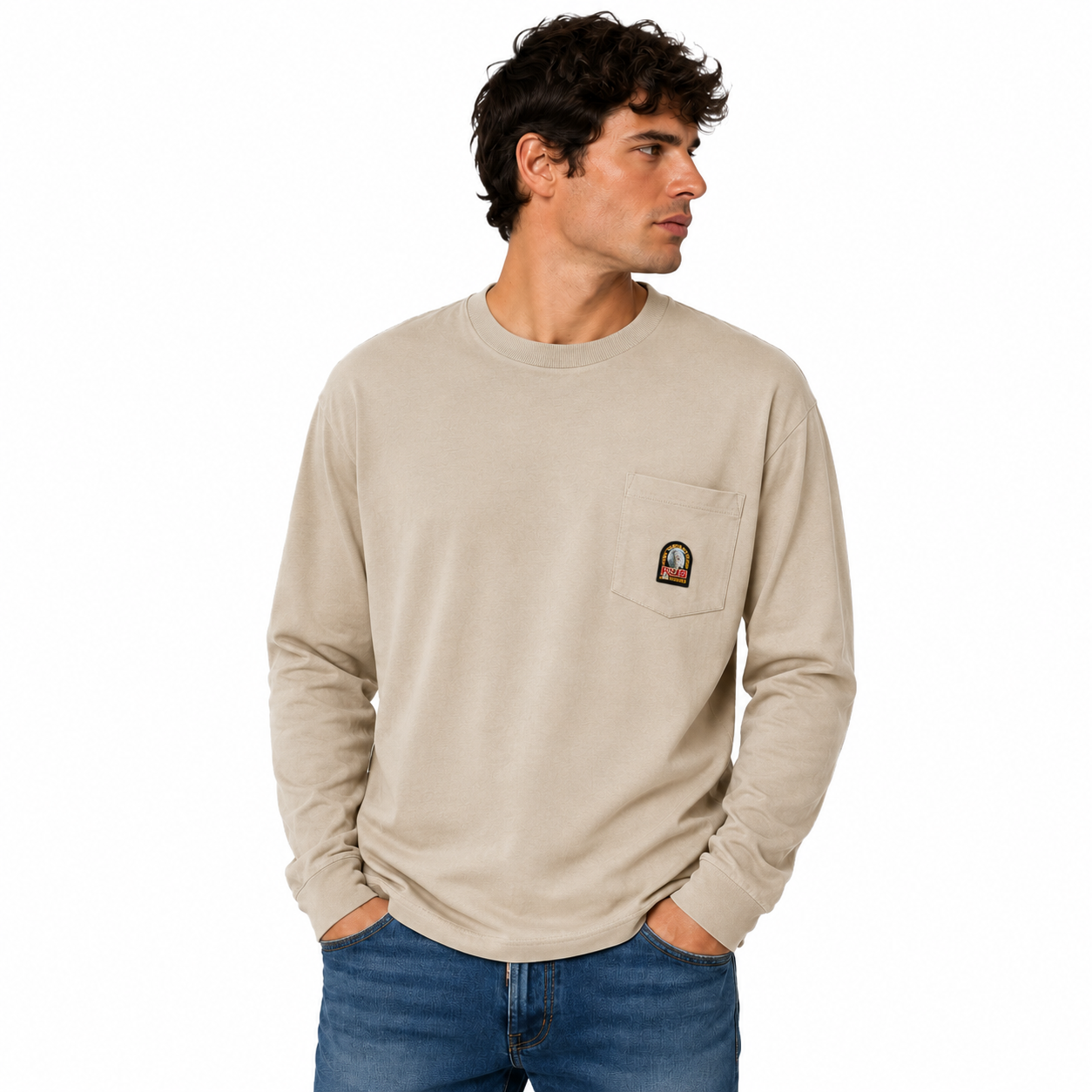 Parajumpers Man Beige T-shirt & Top