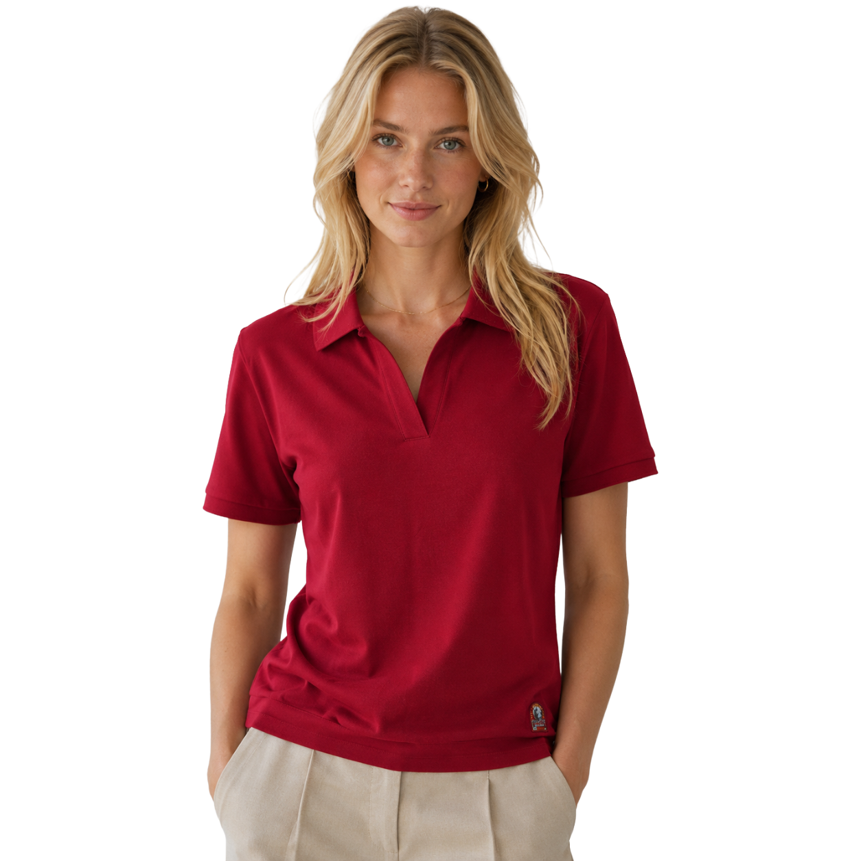Parajumpers Woman Red Polo