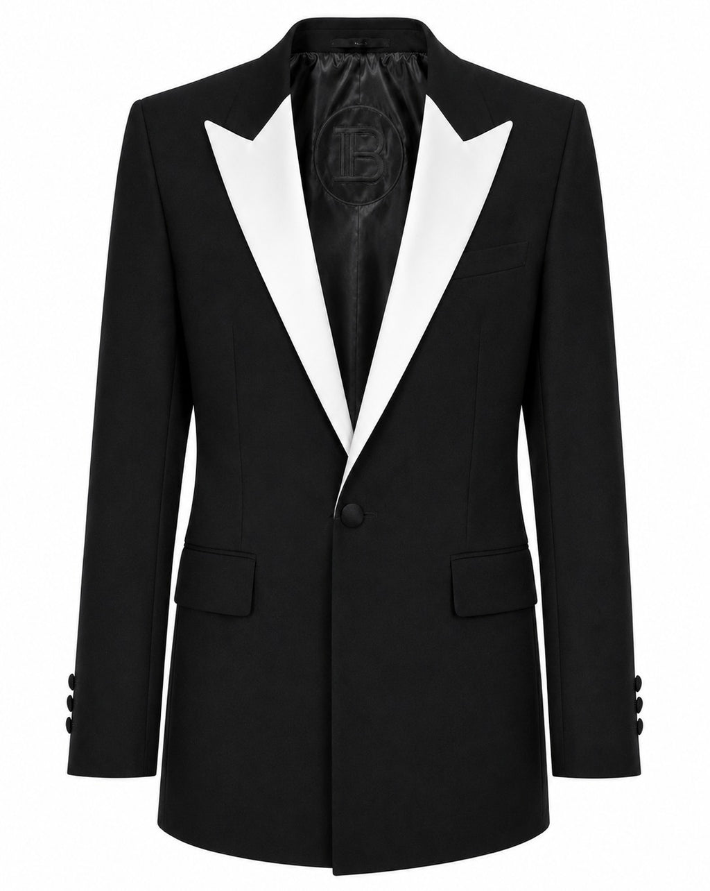 Balmain Man Black Formal Jacket