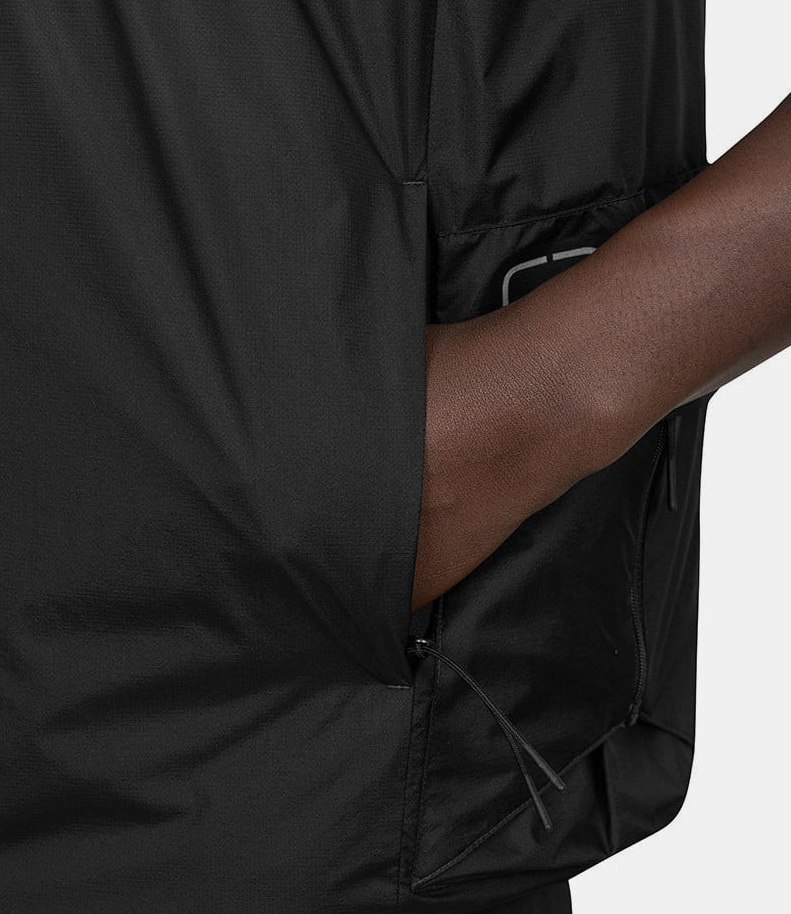 C.P. Company Nylon Vest Black Pertex — view 6