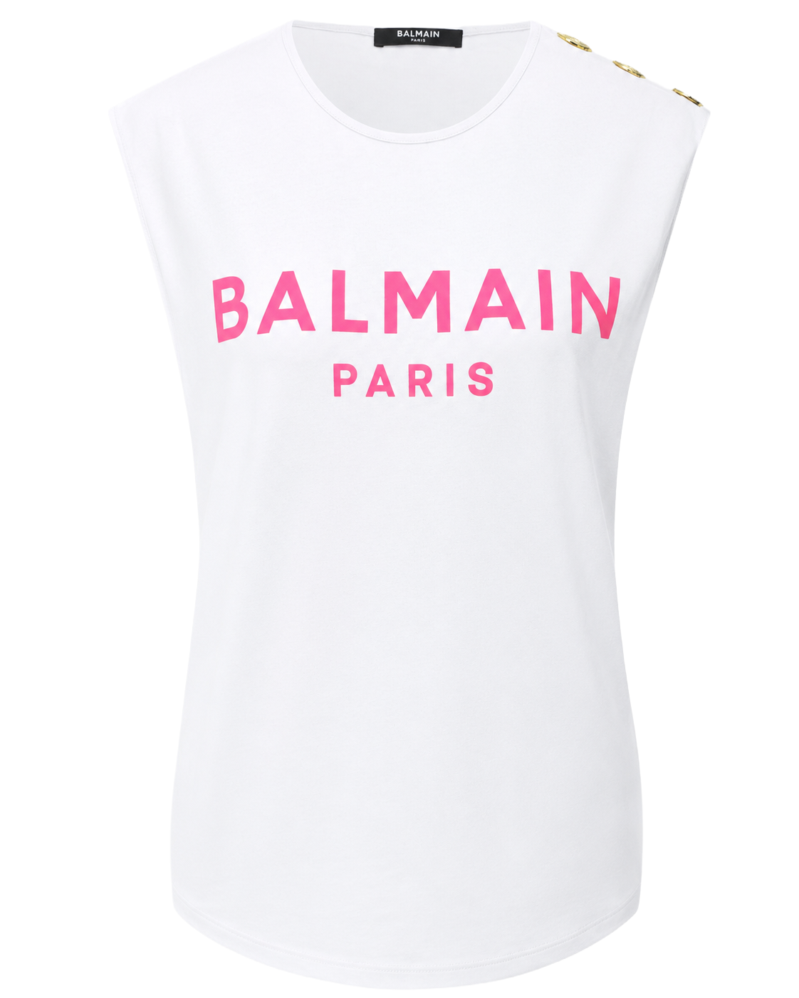 Balmain Woman White T-shirt & Top