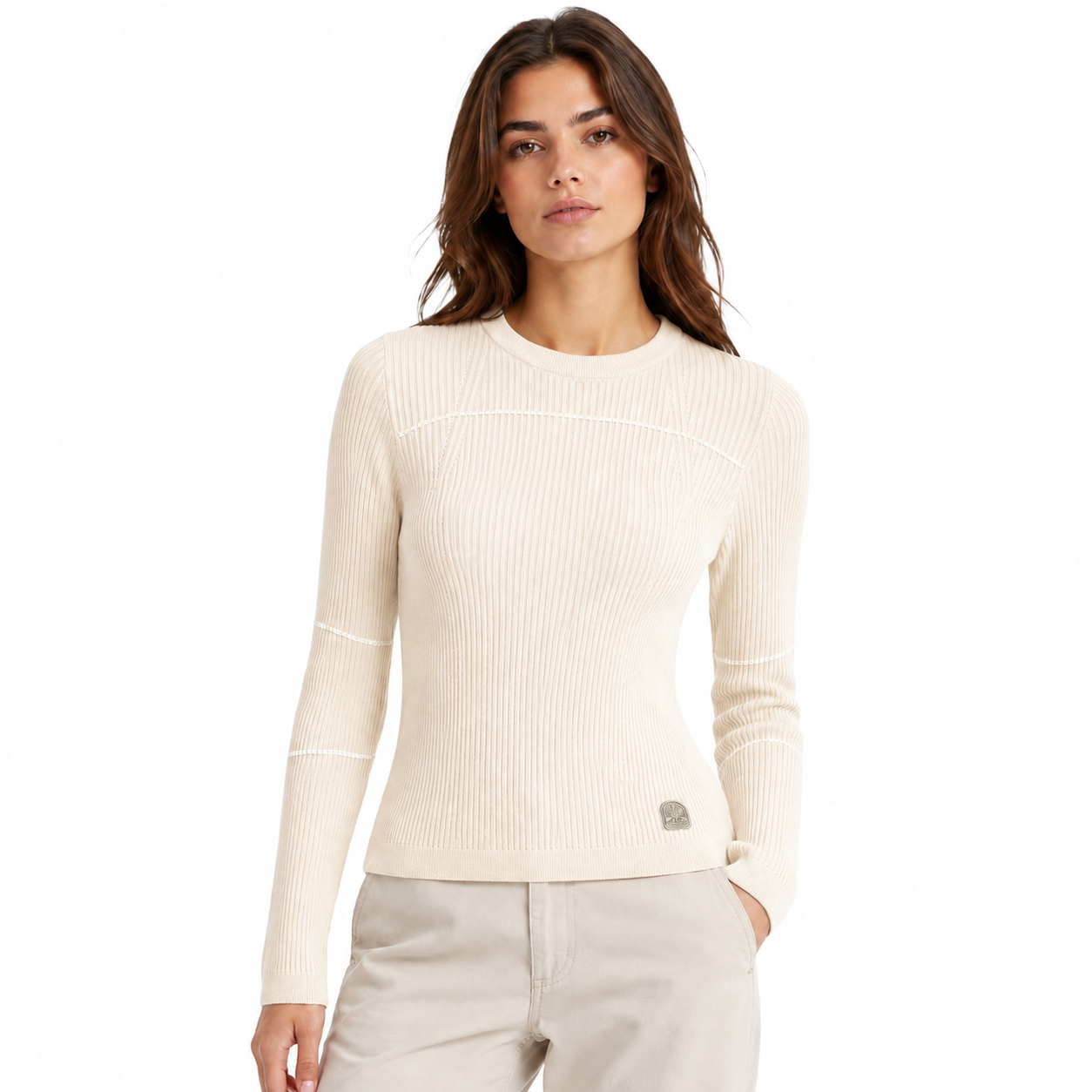 Parajumpers Woman White Sweaters