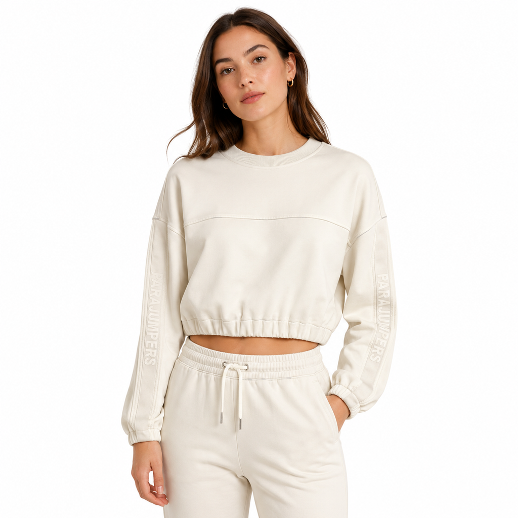 Parajumpers Cotton Sweatshirt Save Beige