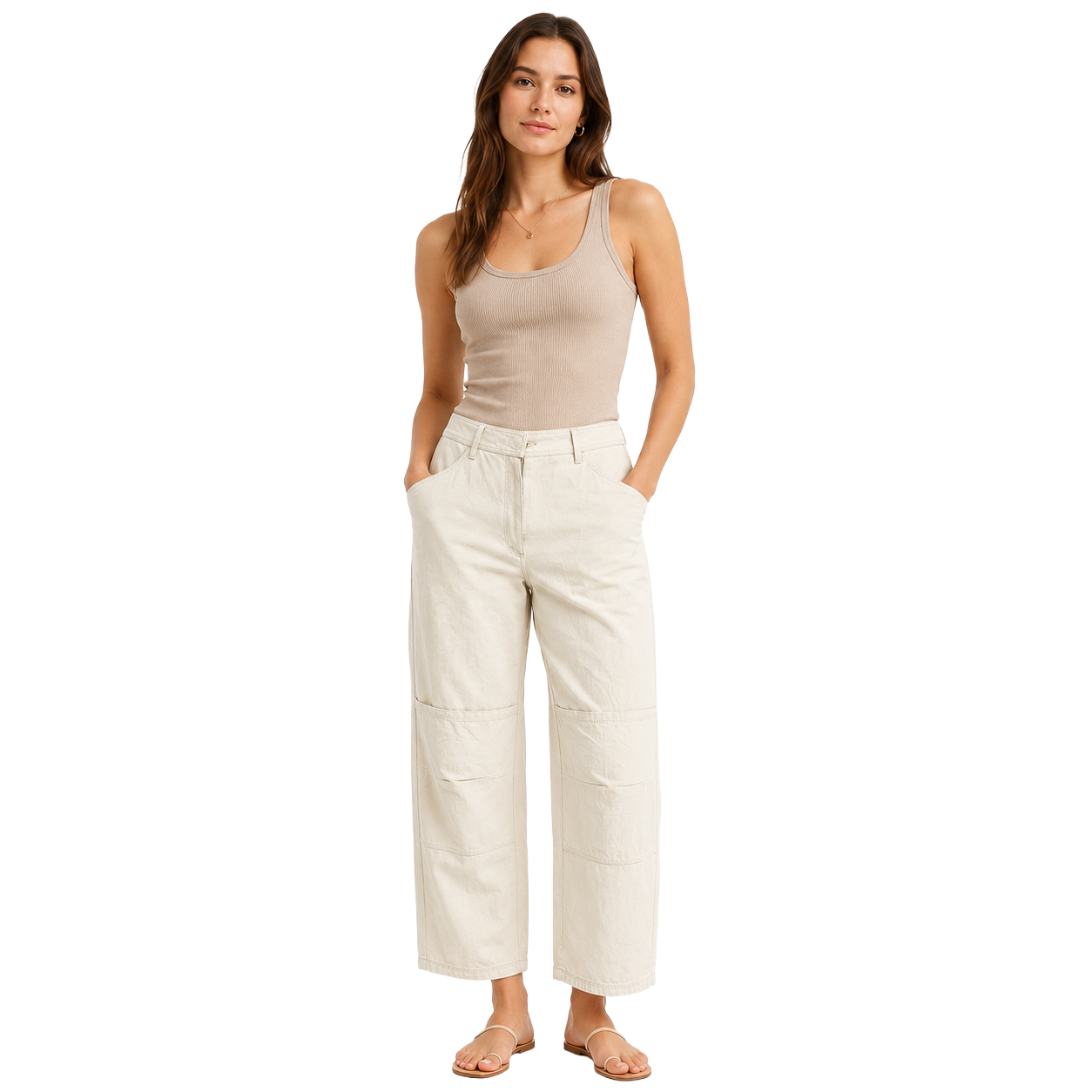 Parajumpers Woman Beige Trousers