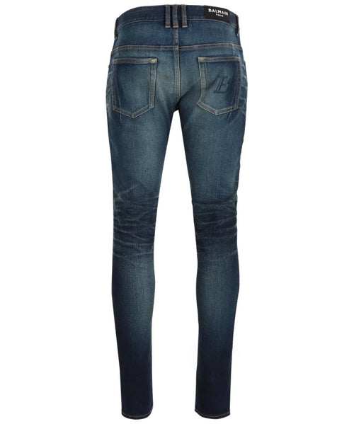 Balmain Woman Jeans Skinny Blue