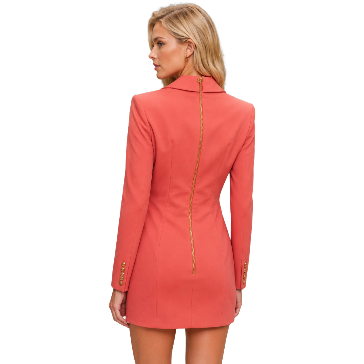 Balmain Dress Corto Pink — view 2