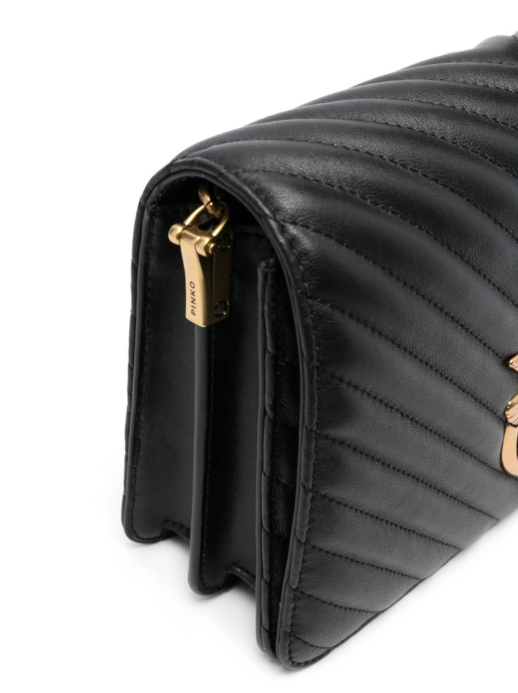 Pinko Woman Black Crossbody Bags