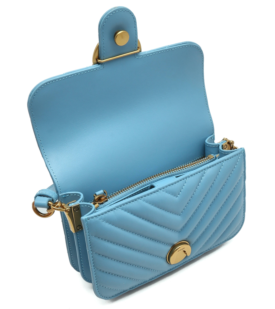 Pinko Woman Light Blue Crossbody Bags