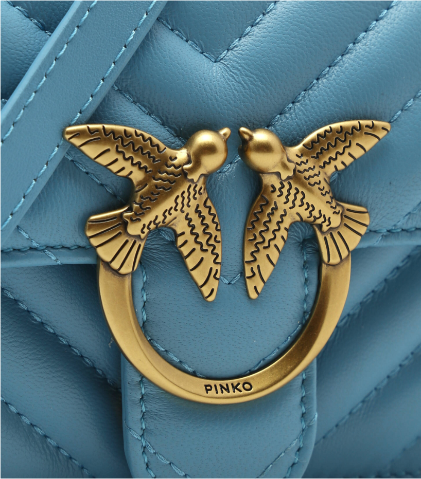 Pinko Woman Light Blue Crossbody Bags