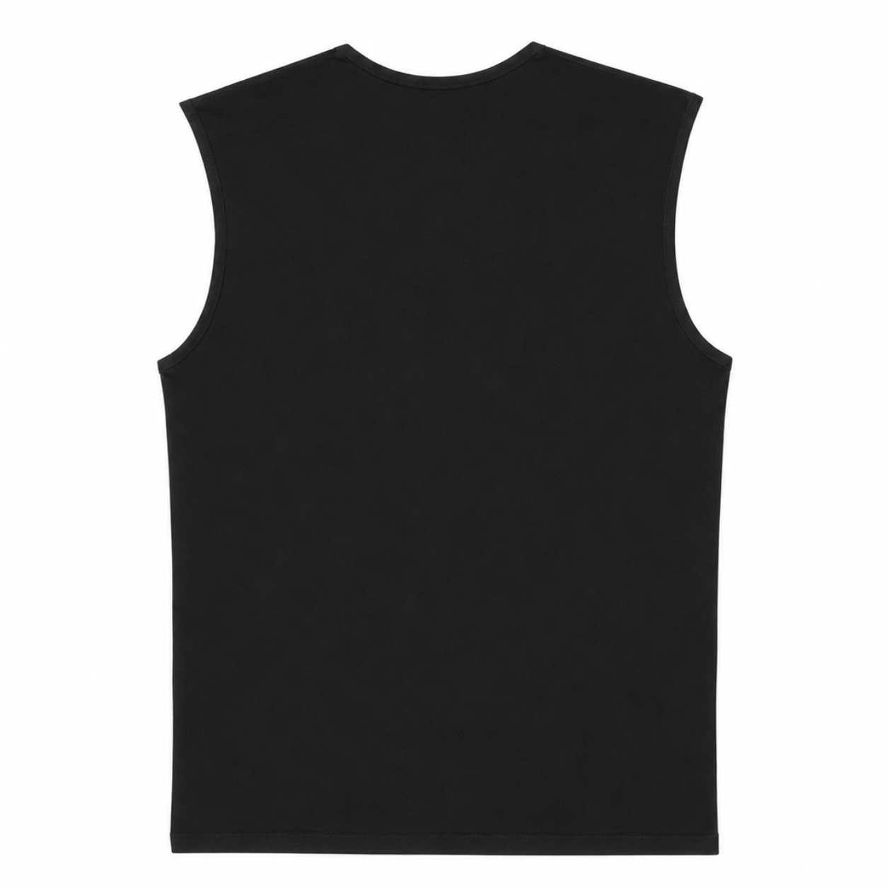 Balmain Cotton Tank Top Nera Logo Black — view 2