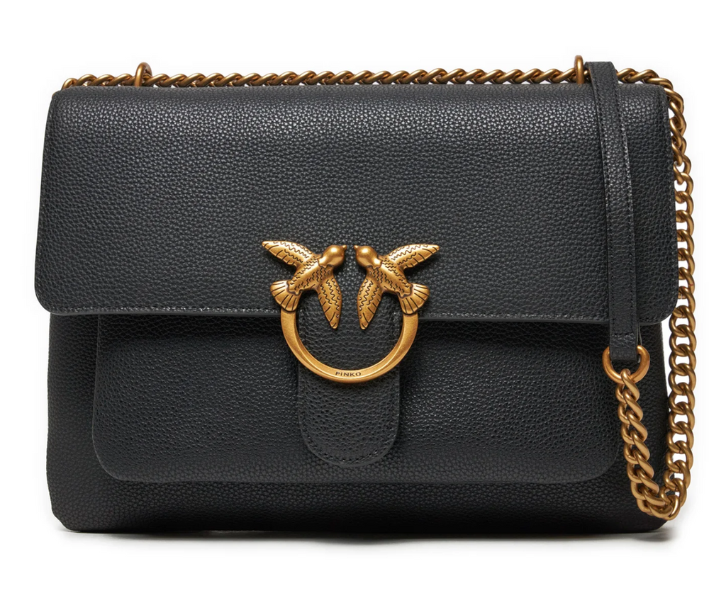 Pinko Woman Black Crossbody Bags