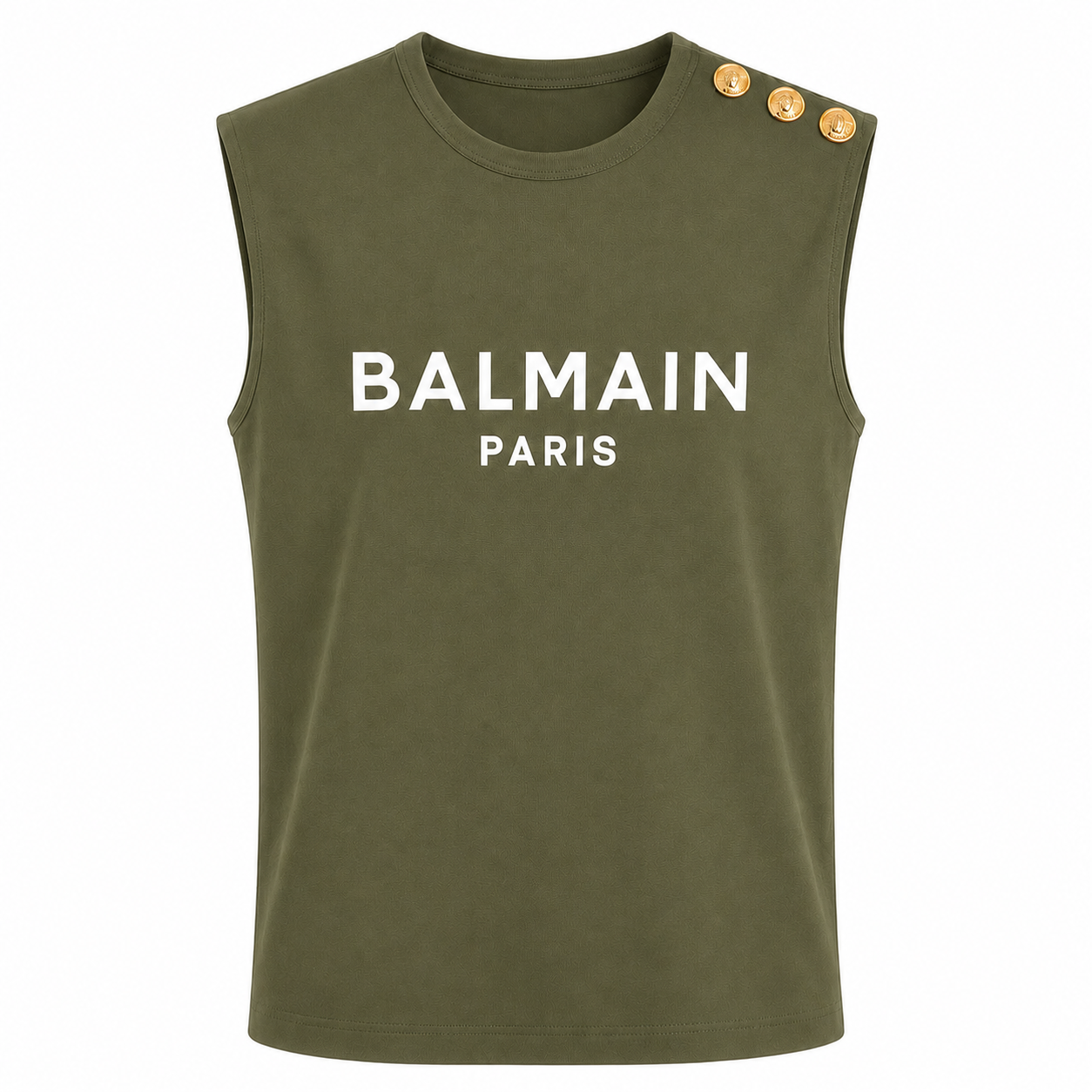 Balmain Woman Green T-shirt & Top
