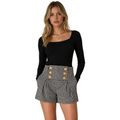 Balmain Woman Black shorts