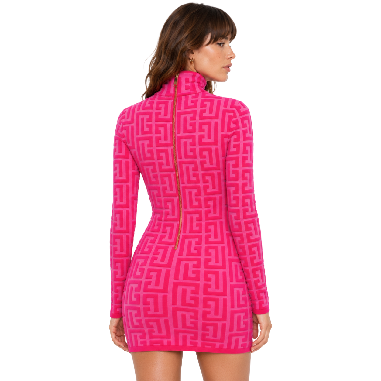 Balmain Woman Fuchsia Dress