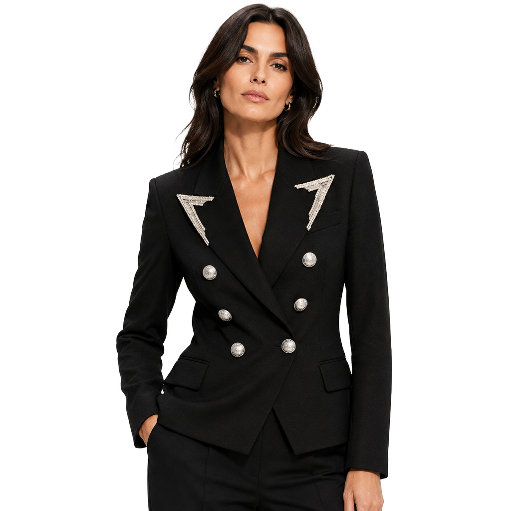 Balmain Woman Black Formal Jacket