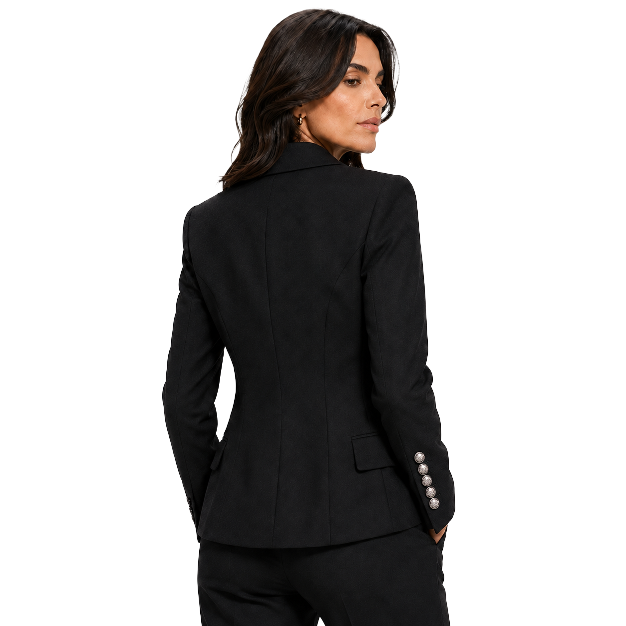 Balmain Woman Black Formal Jacket