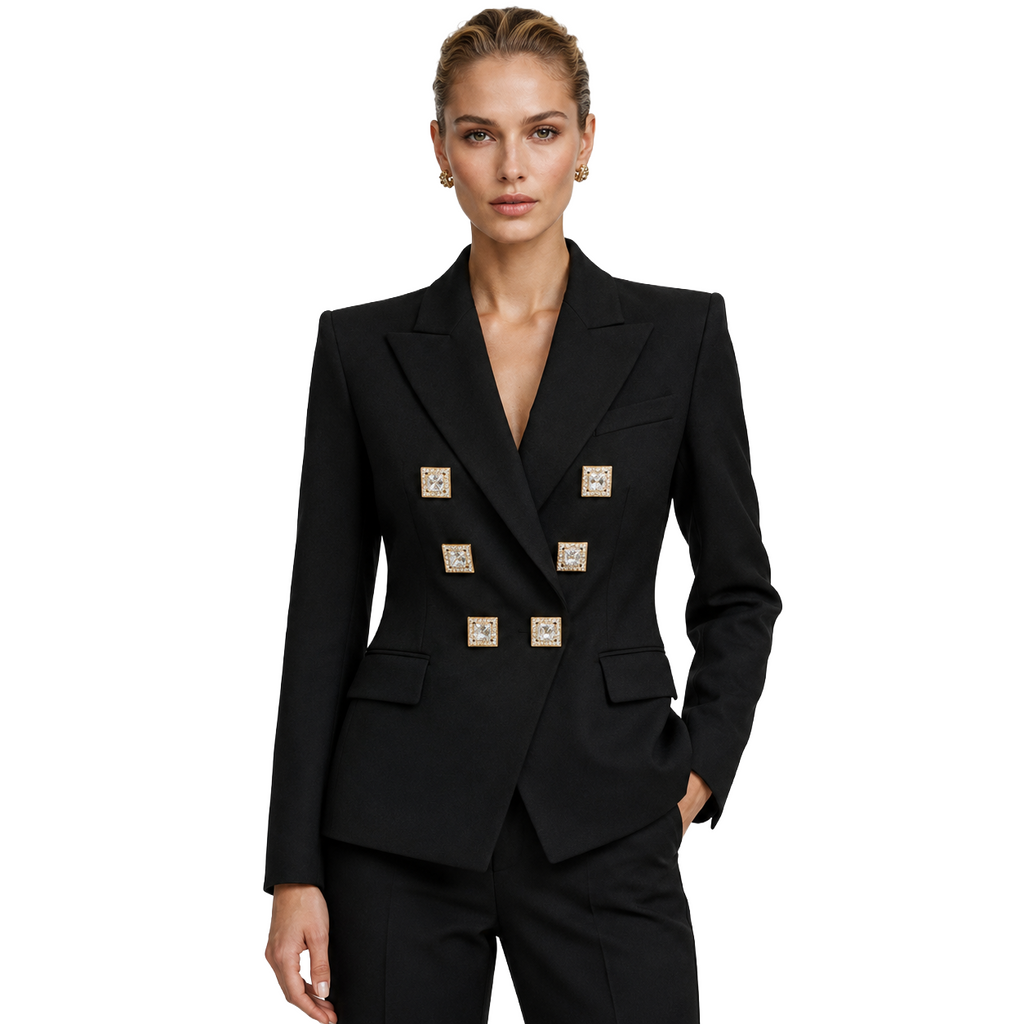 Balmain Woman Black Formal Jacket