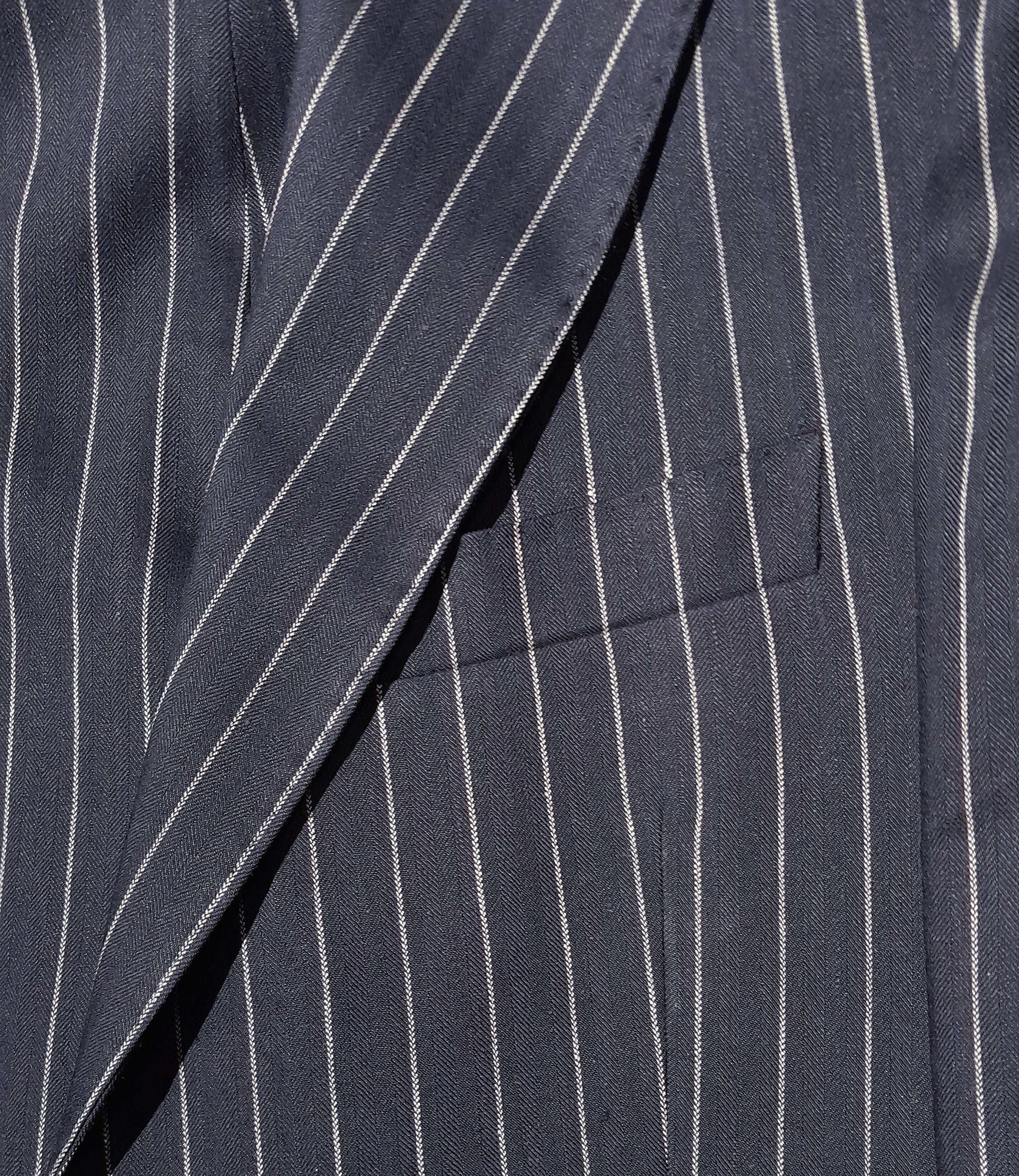 Ermenegildo Zegna Fabric Man Blue Suit