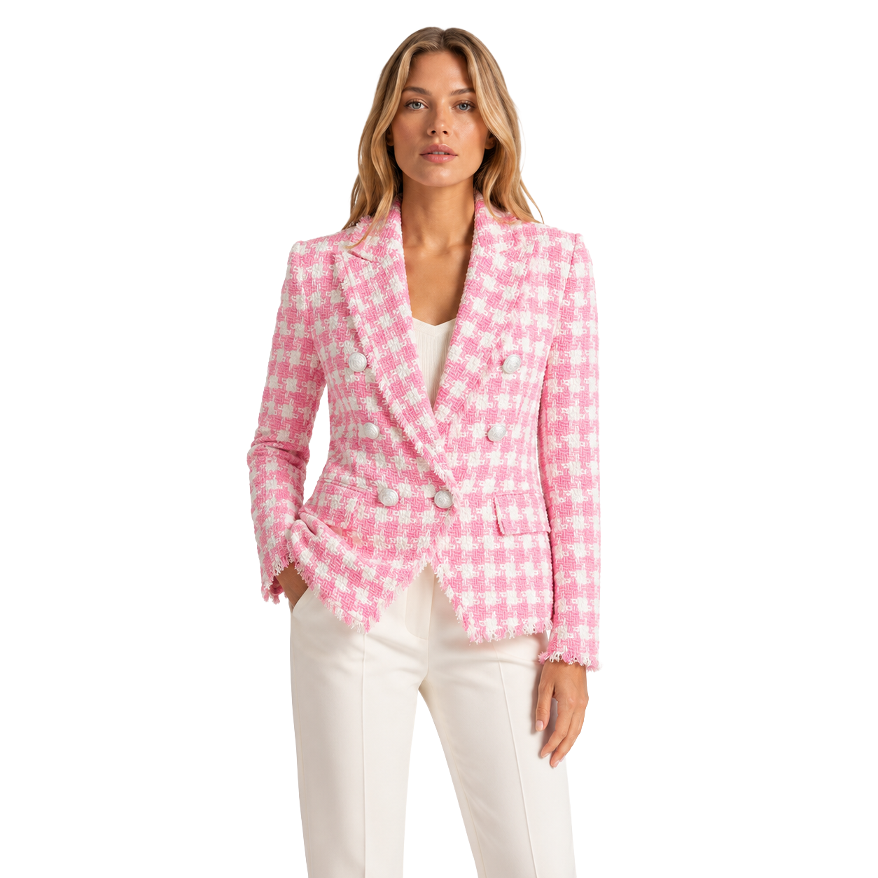 Balmain Woman Pink Formal Jacket