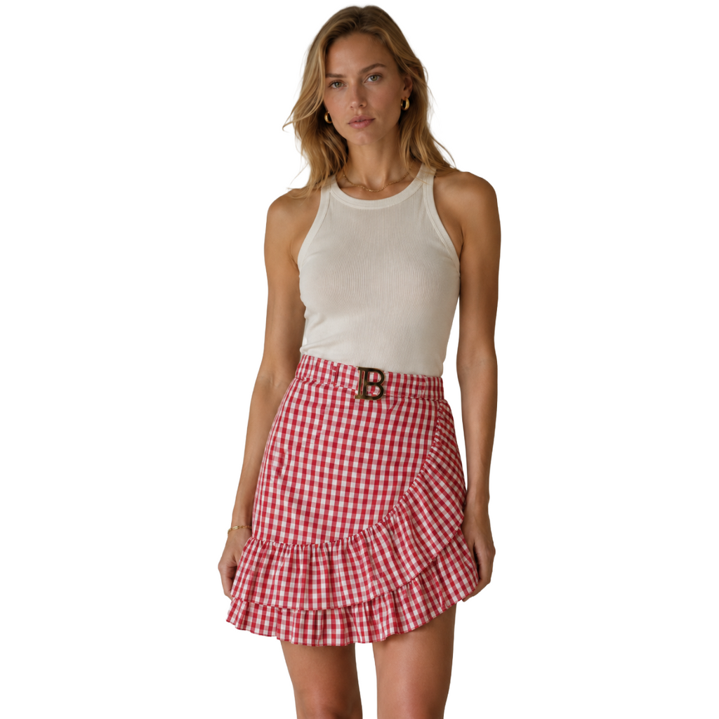 Balmain Woman Red Skirts