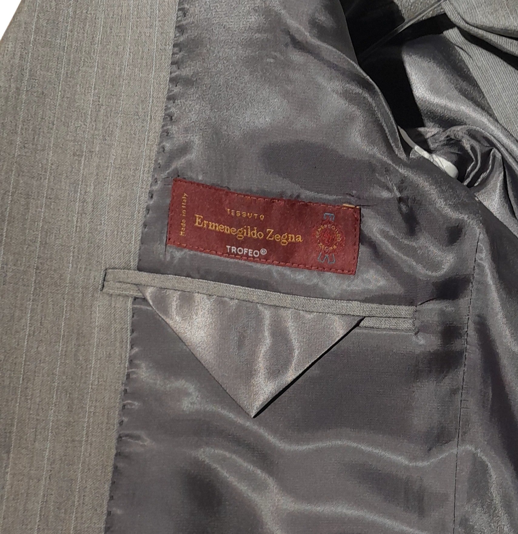 Ermenegildo Zegna Fabric Man Grey Suit