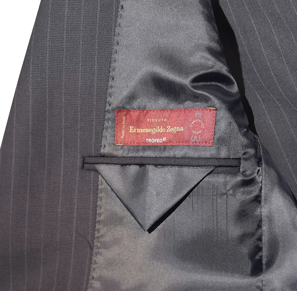Ermenegildo Zegna Fabric Man Blue Suit