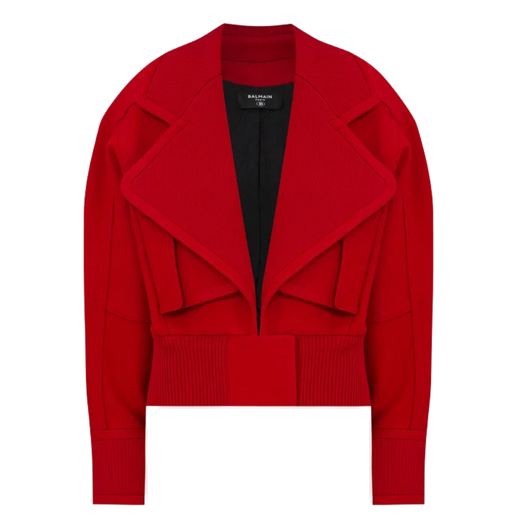 Balmain Woman Red Jackets