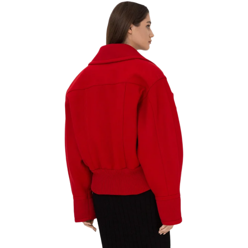 Balmain Woman Red Jackets