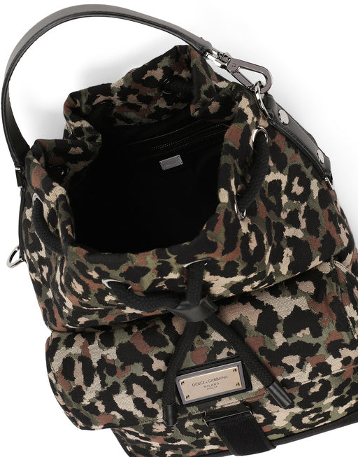 Dolce & Gabbana Woman Camouflage Backpacks