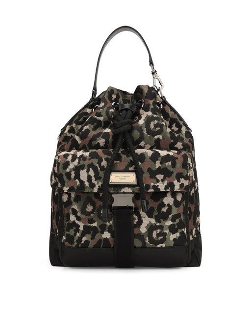 Dolce & Gabbana Woman Camouflage Backpacks